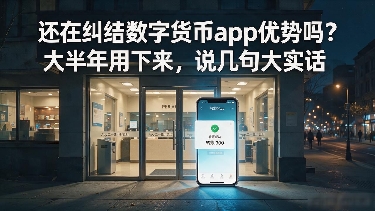还在纠结数字货币app优势吗？大半年用下来，说几句大实话