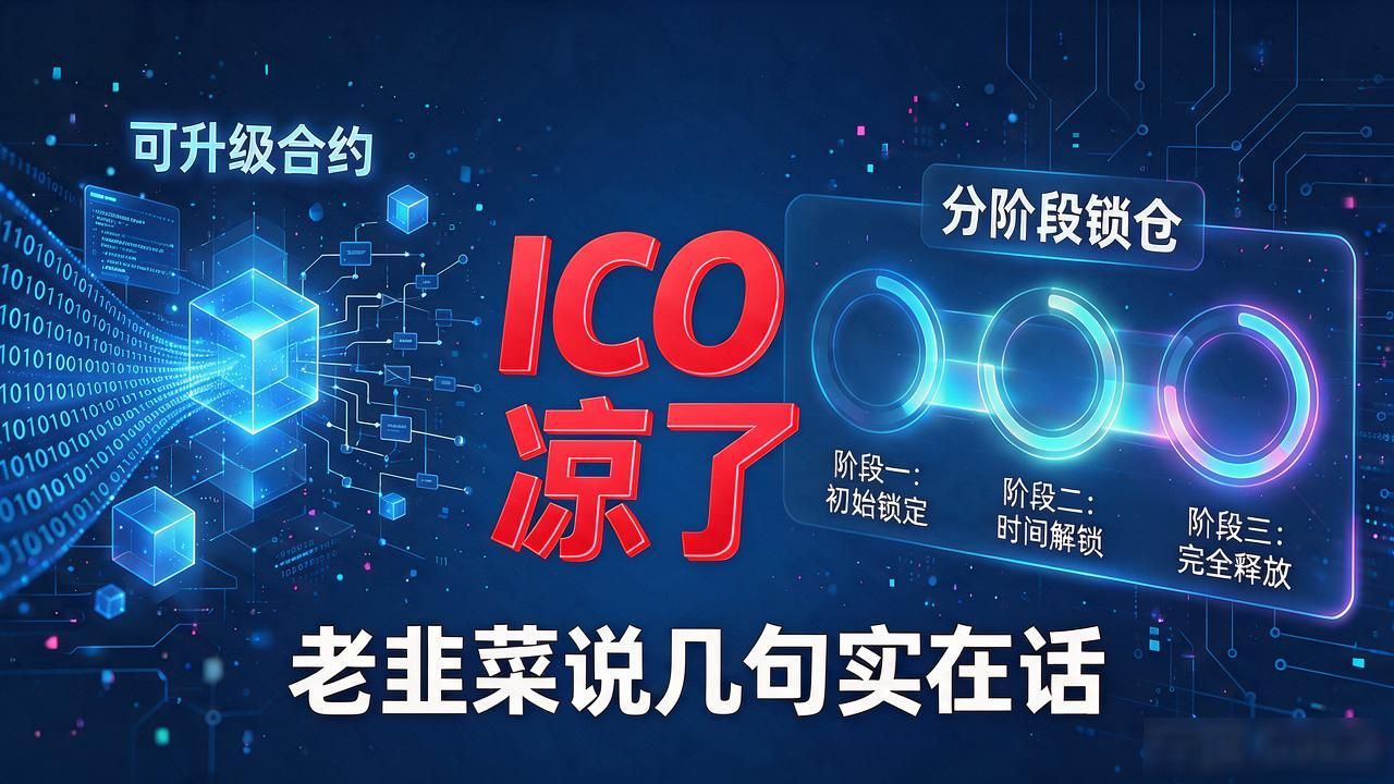 都说ICO凉了，数字货币趋势真变了吗？老韭菜说几句实在话