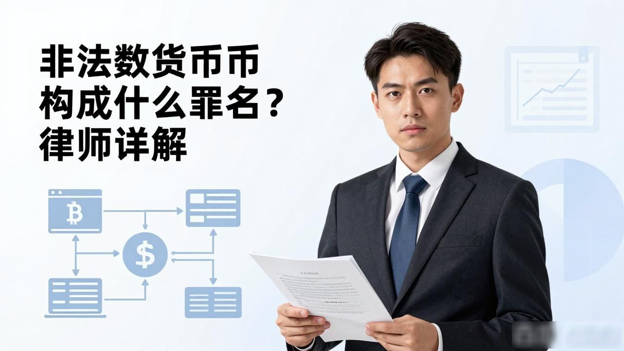非法数字货币构成什么罪名？律师详解