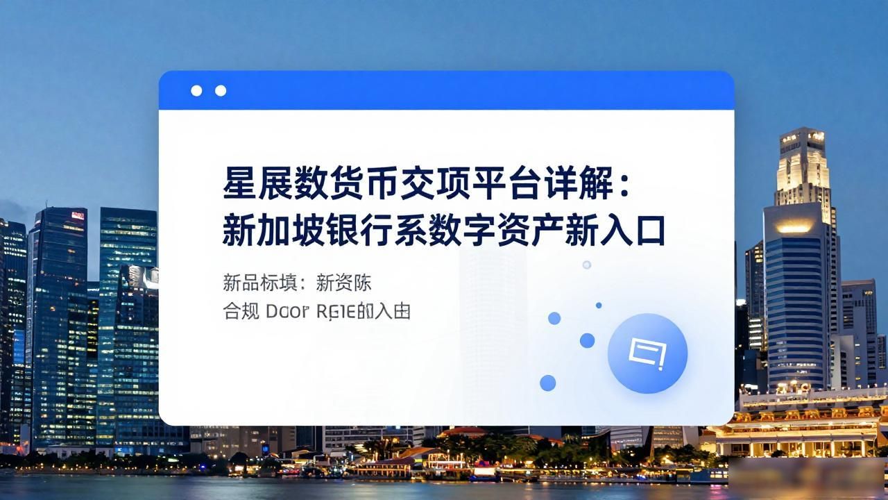 星展数字货币交易平台详解：新加坡银行系数字资产新入口