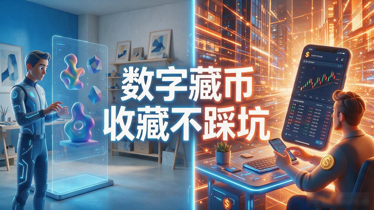 数字藏币收藏不踩坑，数字艺术品和货币币老藏家说透