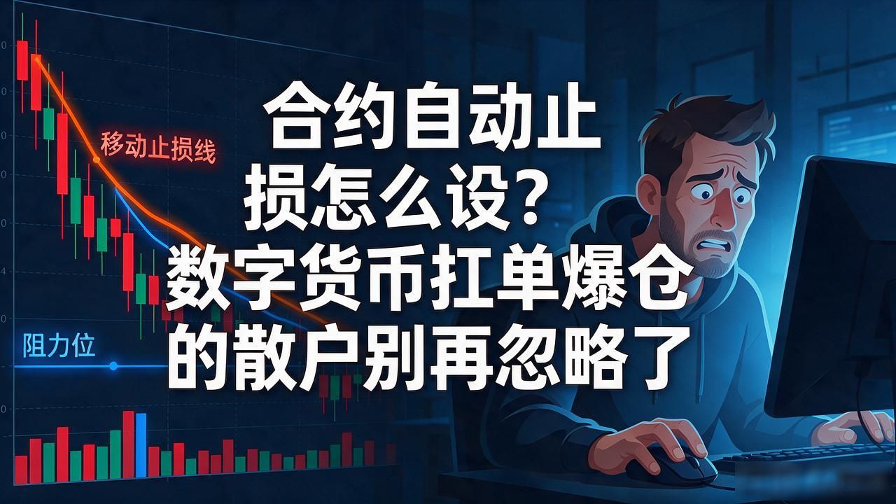 合约自动止损怎么设？数字货币扛单爆仓的散户别再忽略了