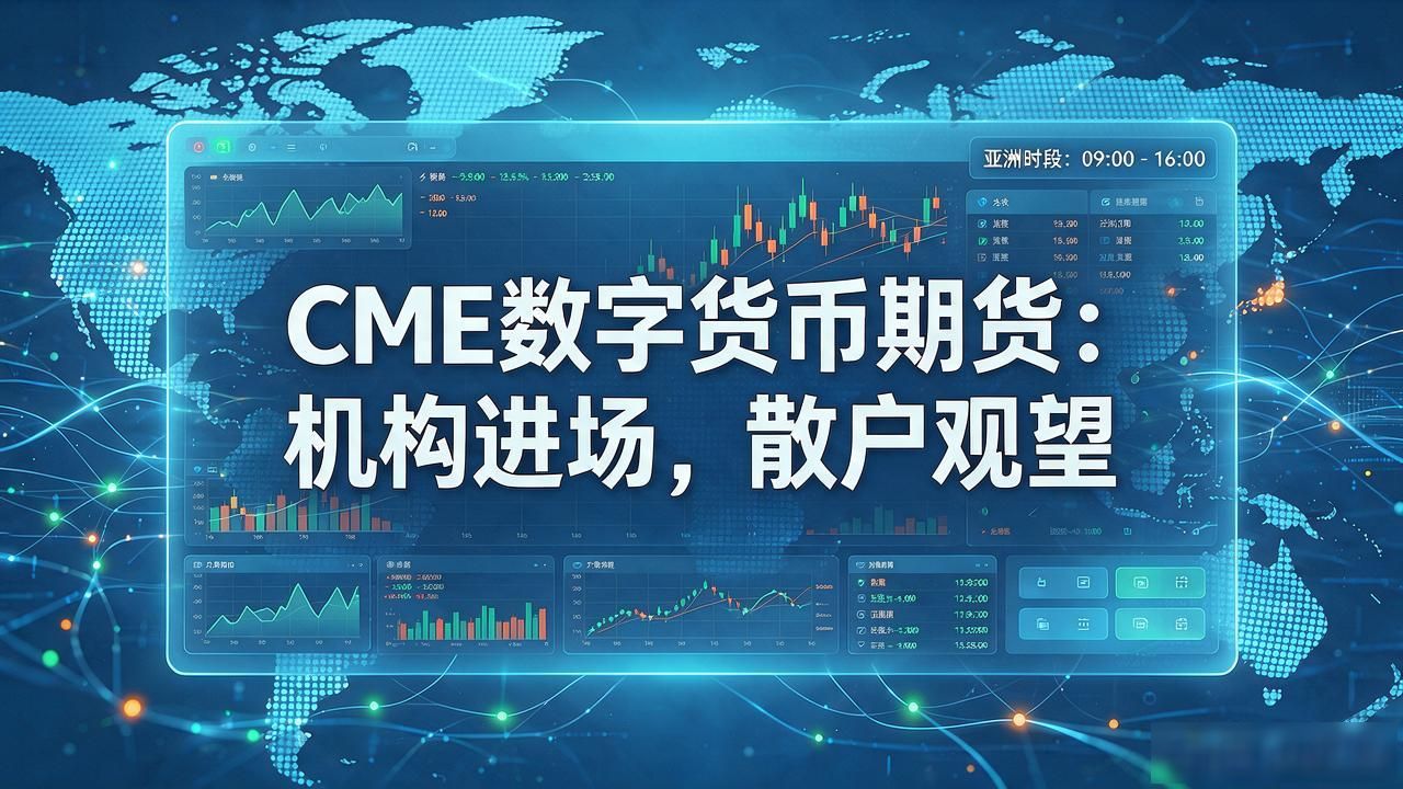 CME数字货币期货:机构进场,散户观望