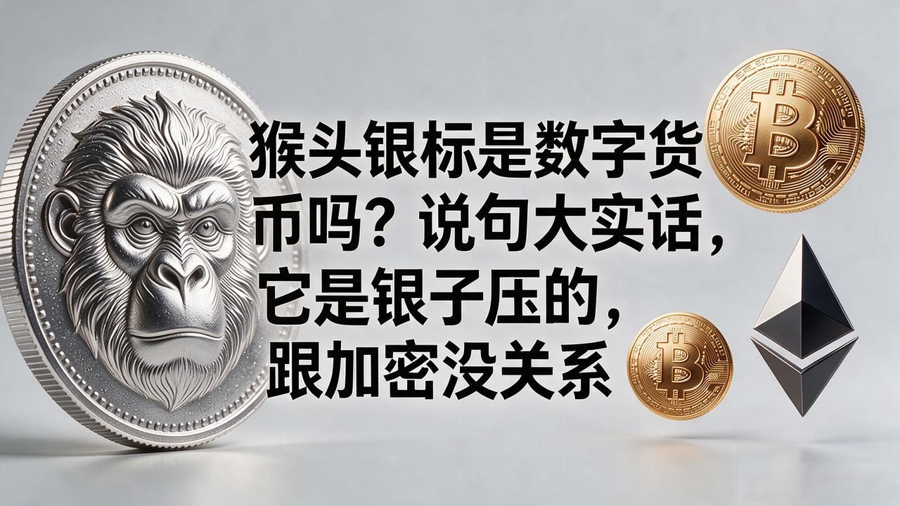 猴头银标是数字货币吗？说句大实话，它是银子压的，跟加密没关系