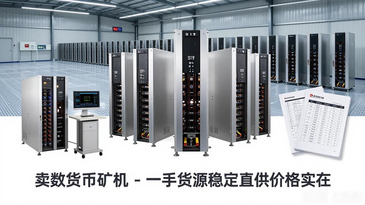 卖数字货币矿机 - 一手货源稳定直供价格实在