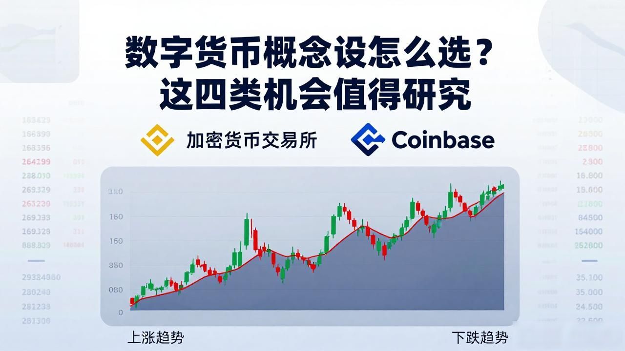 数字货币概念股怎么选？这四类机会值得研究