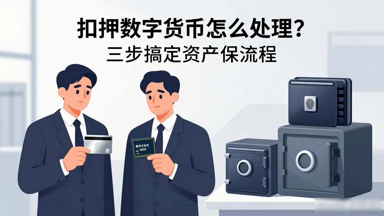 扣押数字货币怎么处理？三步搞定资产保全流程