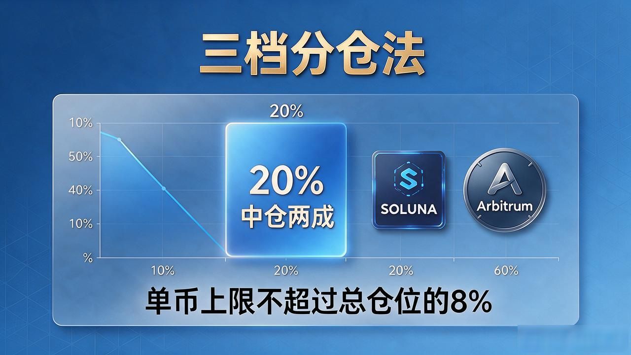 数字货币怎么配比持仓？我实盘用了三年的三档分仓法，震荡市也不慌