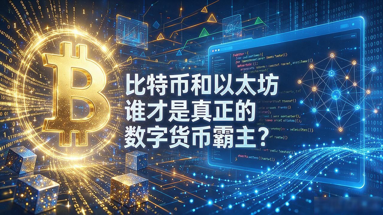 比特币和以太坊谁才是真正的数字货币霸主
