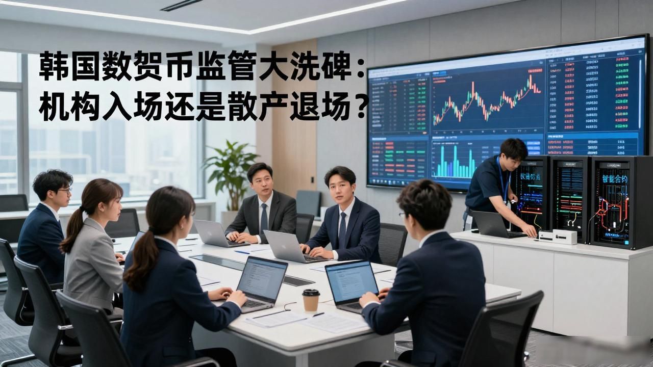 韩国数字货币监管大洗牌：机构入场还是散户退场？