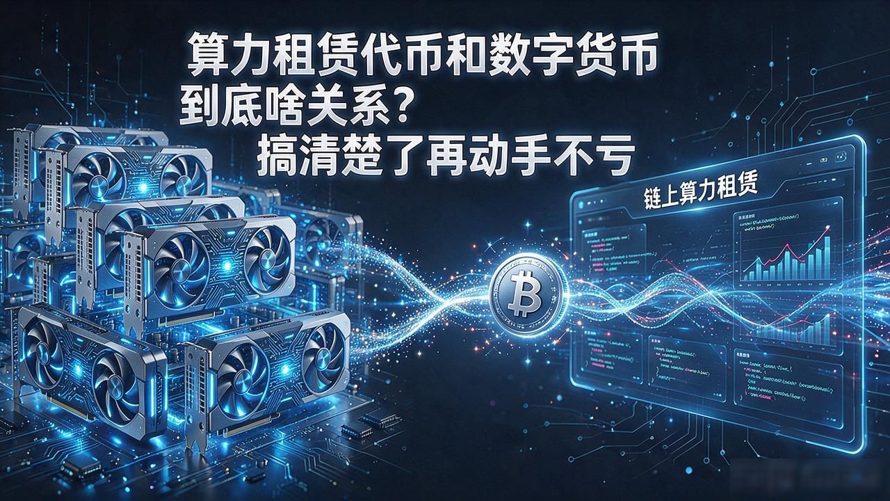 算力租赁代币和数字货币到底啥关系？搞清楚了再动手不亏