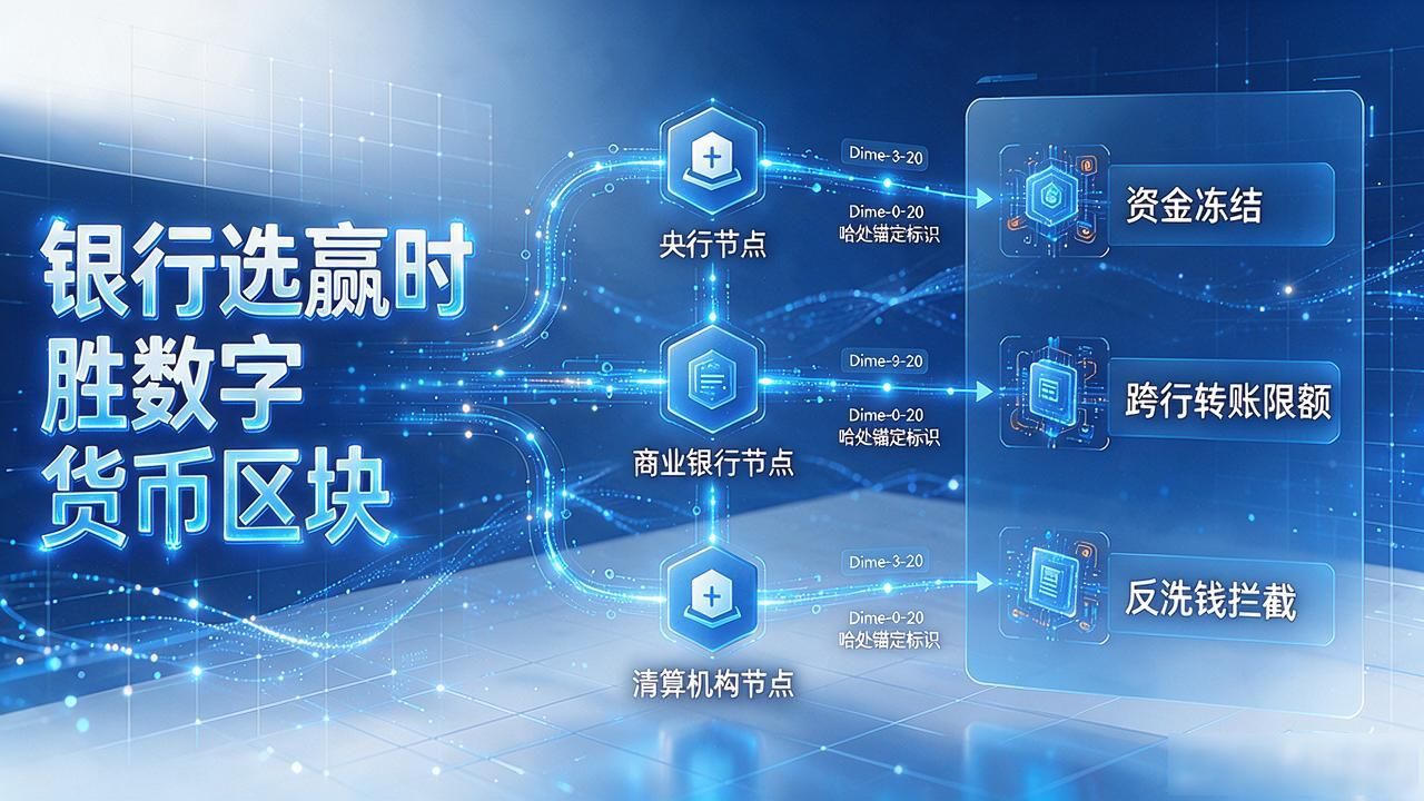 银行选赢时胜数字货币区块，这几个问题没搞清楚别急着签